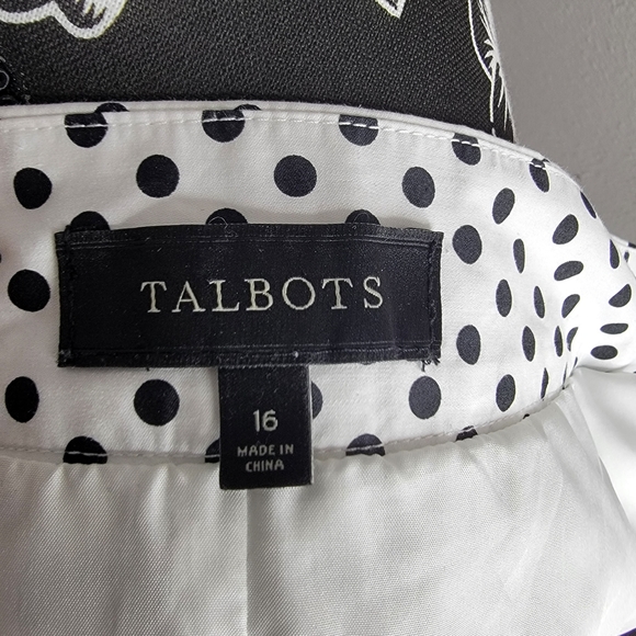 #135 Cute Talbots skirt polka-dot - Picture 6 of 9